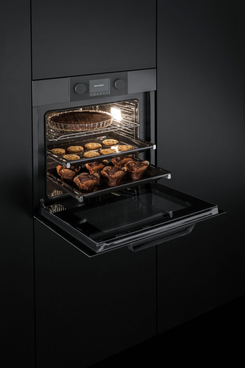 1FEVGP oven nis 60 cm icon zwart glas - Afbeelding 4