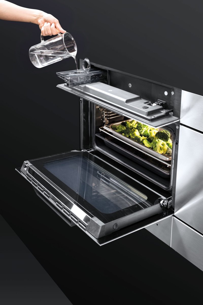 1FEVGVC combi stoomoven nis 45 cm icon zwart glas - Afbeelding 5