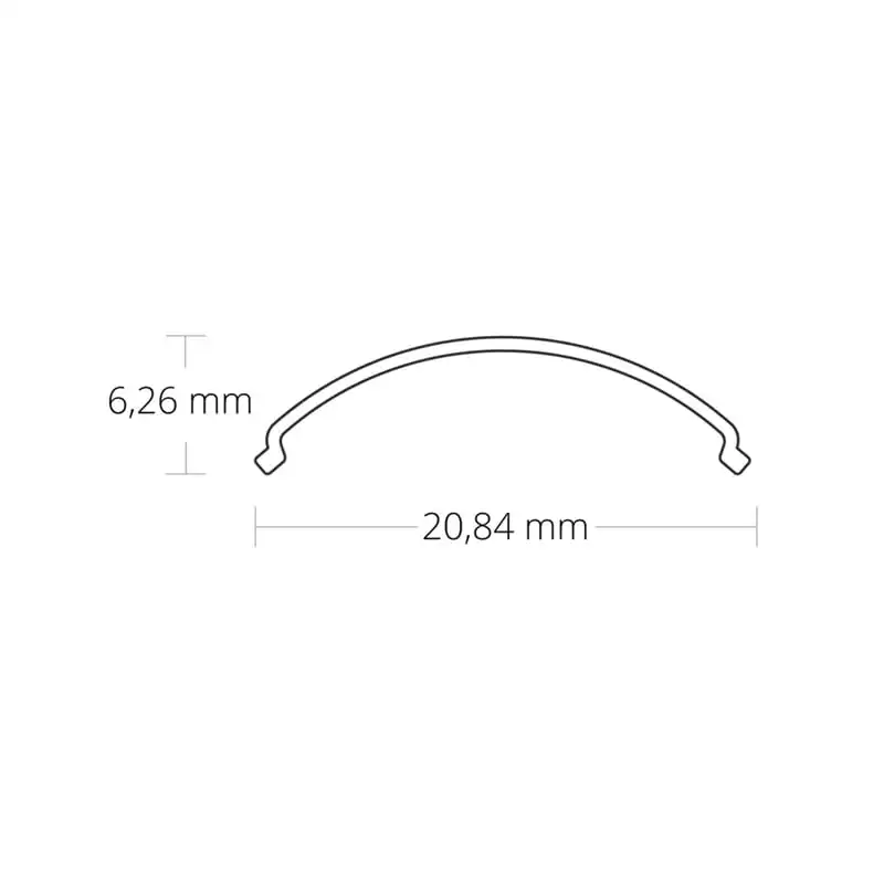 L-profiel 45 graden 2m voor 10mm led strips incl opale cover - Afbeelding 5