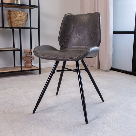 Design eetkamerstoelen 4 poten - Afbeelding 4