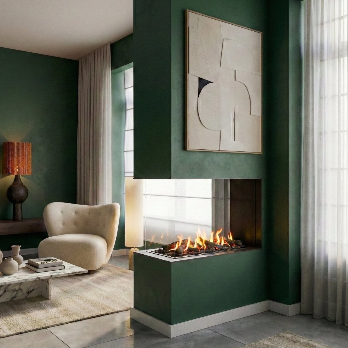 Elu-fire Elu W Room Divider 75/55 - Afbeelding 2