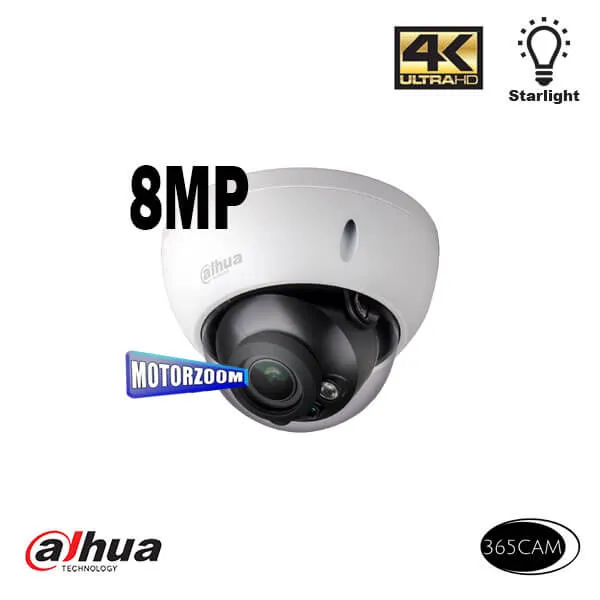 Dahua 8MP Motorzoom Starlight. HAC-HDBW2802R-Z - Afbeelding 2