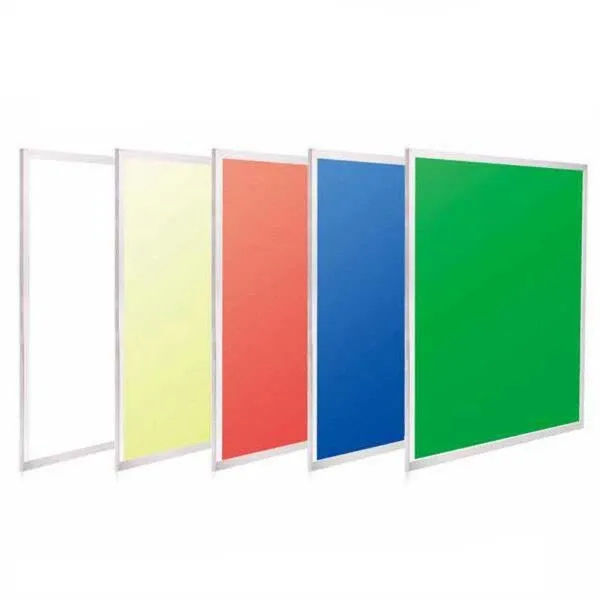 Paneel 60x60cm 48W RGBWWW witte rand EU - Afbeelding 2