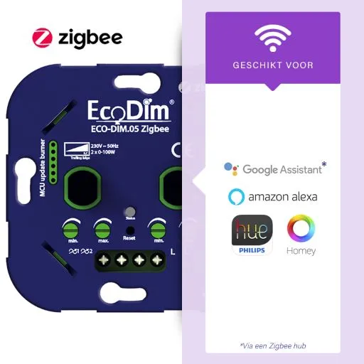 Zigbee duo led dimmer draai 0-100W - Afbeelding 4