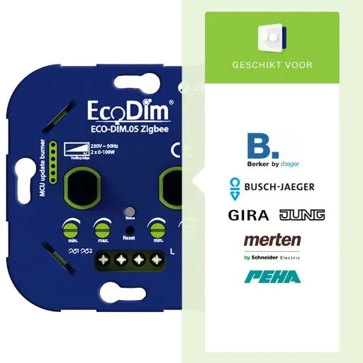 Zigbee duo led dimmer draai 0-100W - Afbeelding 5