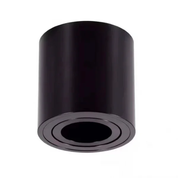 Opbouwspot GU10 80mm rond zwart - Afbeelding 2