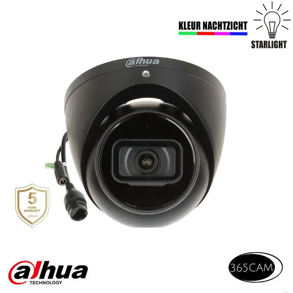 5MP dome camera starlight HDW2541TP-S-28B-S2 - Afbeelding 3