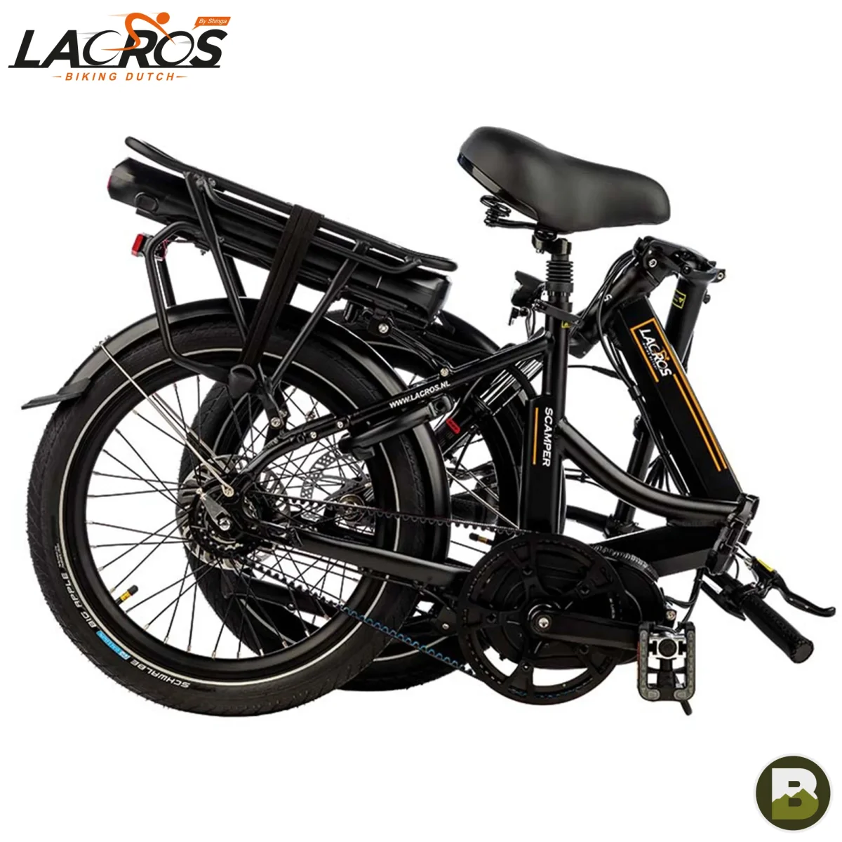Lacros Scamper S600XLBELT elektrische vouwfiets - Afbeelding 4
